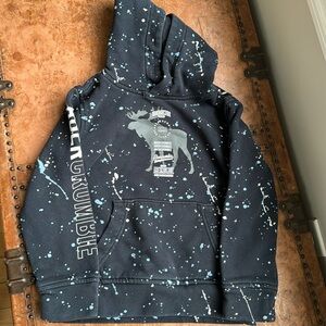 $9 bundled Kids Abercrombie paint splatter sweatshirt hoodie